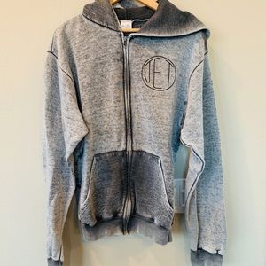 John Eshaya Acid Wash Hoodie